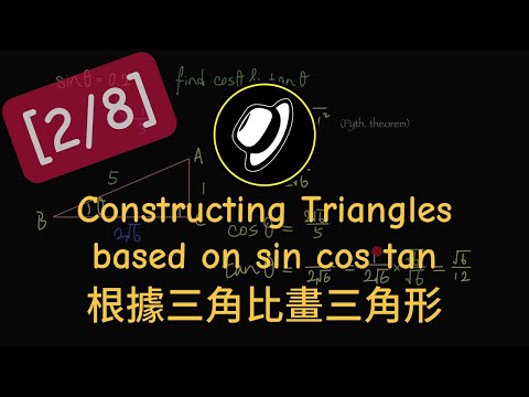 根據三角比畫三角形 | Construct Triangles based on Trigonometric Ratios