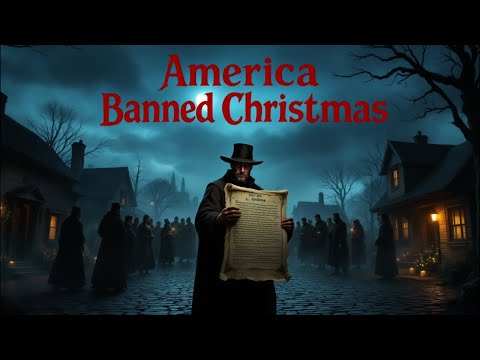 The Day America Banned Christmas: A Dark Puritan Secret 🎄