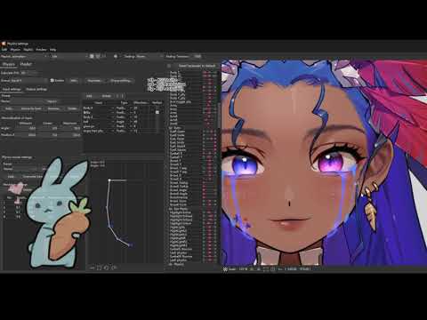 Yori's model Live2D project file showcase