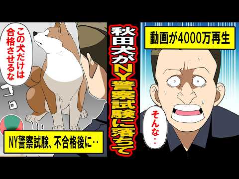 【実話】「この犬だけは合格させるな！」米の警察犬試験を不合格になった秋田犬の動画が4000万再生され世界中で拡散された理由