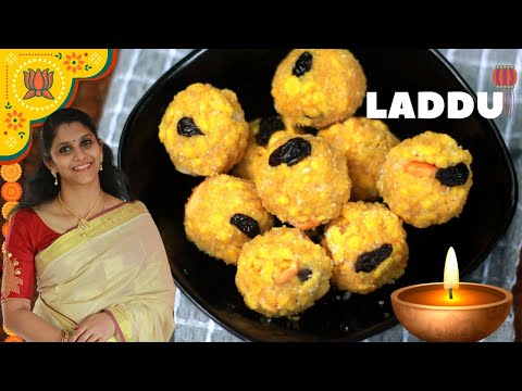 South Indian Boondi Ladoo Recipe in Hindi | Boondi Laddo Recipe | How to Make Yellow Boondi Laddu?