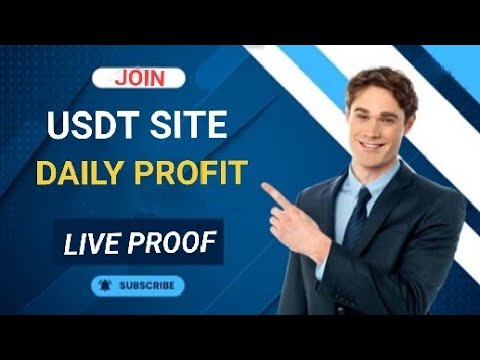 new Usdt investment site 🤑 live withdrawal proof 💰 make money online 👑 make extra income 💰