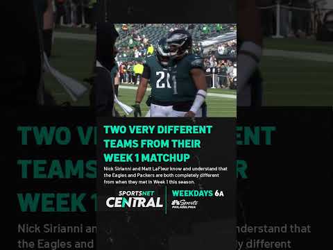 Nick Sirianni & Matt LaFleur explain how both their teams are very different from Week 1 🤝