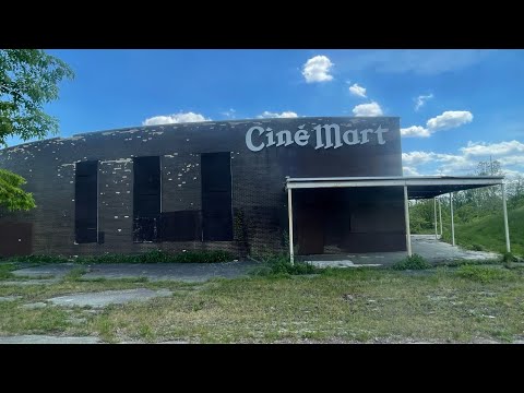 Inside this Creepy Abandoned Cine’ Mart theater