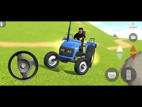 Indian Tractor driving 3d android game play video || tractor game #gameplay