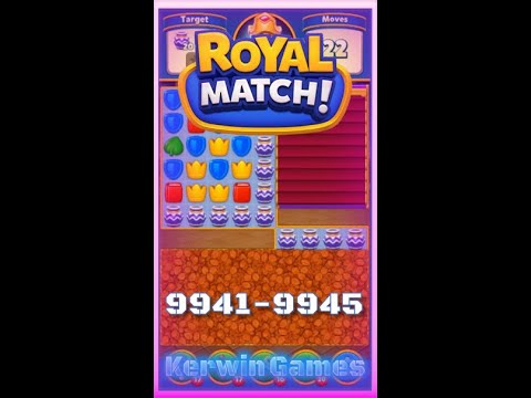 Royal Match Level 9941 9942 9943 9944 9945 - No Boosters Gameplay