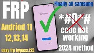 SAMSUNG FRP BYPASS 2024 (100% DONE) Android 13-14 Latest Security 2025✔️Frp Lock Removal/Frp Unlock