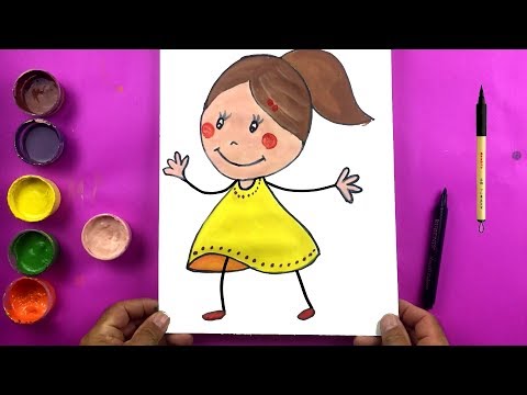 How to Draw a Little Girl