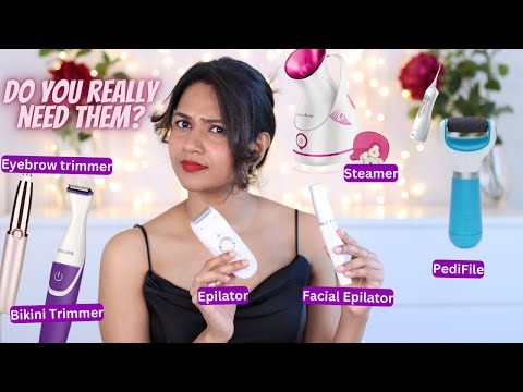 Do they really work?Feminine Grooming Gadgets| Epilator, Bikini Trimmers, Pedifiles, Eyebrow Trimmer