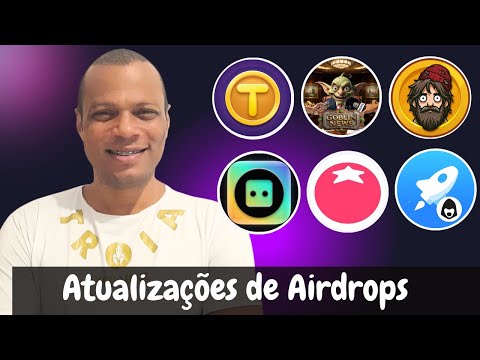 ATUALIZAÇÕES DE AIRDROPS: TOMARKET, TAPCGPT, BUMS, GOBLIN MINE, TAPCOINS, TELEGRAM APP CENTER