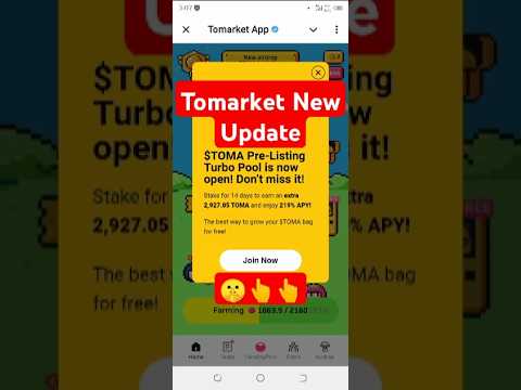 Tomarket Big Update! Good News Toma User! Earn Extra Toma! #shorts #tokamakreactor #naveedtechmore