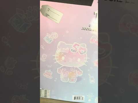 Day 2 - Unboxing the Hello Kitty 12-day advent calendar! #hellokitty #adventcalendar