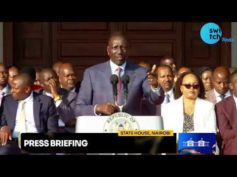 LIVE: President William Ruto Addresses the Nation