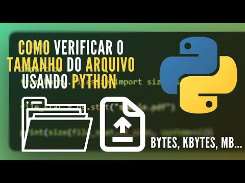 Tutorial Python | Como verificar o tamanho do arquivo usando Python