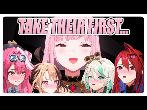 HoloEN girls want to take HoloJustice's "first time" together | Hololive EN Clip