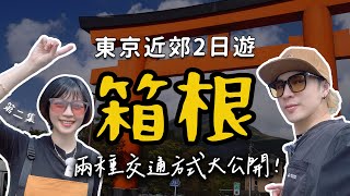 東京近郊【箱根行程攻略】一次公開兩種交通方式！湖上花火節有多震撼？超值得一去再去的郊區景點！