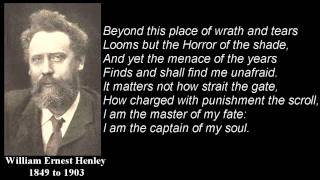 Invictus ~ poem by William Ernest Henley with text