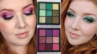 New Huda Beauty OBSESSIONS Eyeshadow Palettes | Tutorial & Review