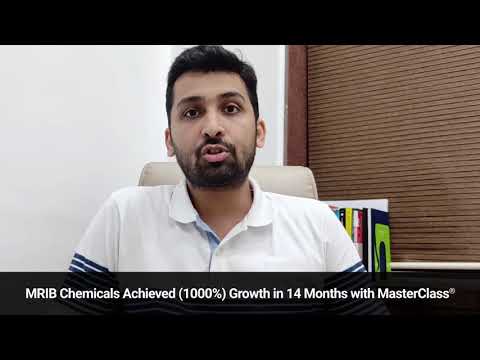 10 Times Business Growth in 1 Year - Rachit Shah - MRIB Chemicals