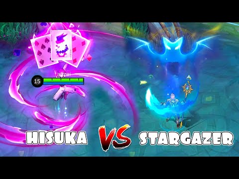 Cecilion Hisoka VS Stargazer Skin Comparison