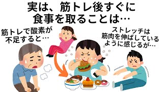 【総集編】筋トレのためになる雑学まとめ