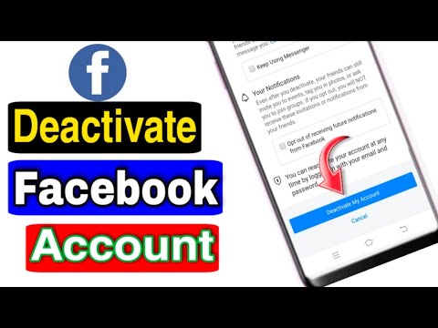 How to Deactivate Facebook Account 2023 | Facebook Account Deactivate Kaise kare