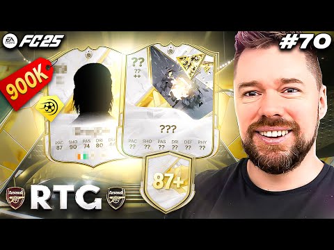 My 87+ Icon Pack was INSANE! 🤩 FC25 Road to Glory