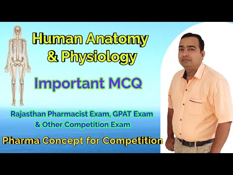 Human anatomy and physiology | Important MCQ | Rajasthan Pharmacist Exam | GPAT Exam