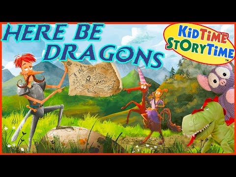 Here Be DRAGONS! | SUPER FUNNY dragon read aloud! 🐉