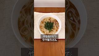 やる気1％でウマ塩うどん