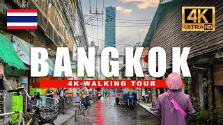 🇹🇭 Bangkok, Thailand 4K Walking Tour - Tropical City Walkthrough | 4K HDR 60fps