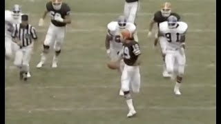 Bernie Kosar (Slow QB) Longest Run of Career - 1989 Browns vs Broncos