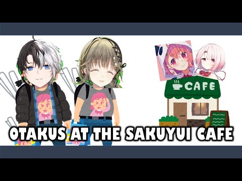 Otaku-s At The SakuYui Cafe 【Hanabusa Lisa, Kamito | VSpo! Nijisanji VCR GTA 3 ENG SUB】