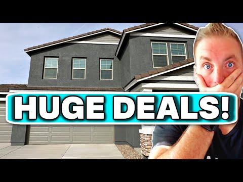 Inside NEW HOMES for LESS Than a USED HOME! HUGE Builder DEALS!