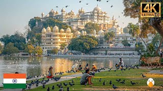 Udaipur, India🇮🇳 The Most Romantic City of Lakes (4K HDR)