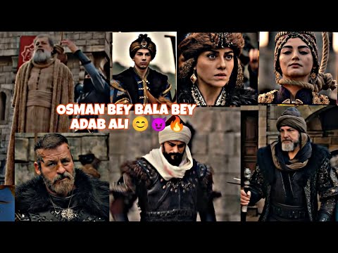 Osman bey (bala end 🔥adab Ali) | saved 😊 bey / osman  shorts (waleda Sultan ) ( Olof) Gaddar 🔥🔥