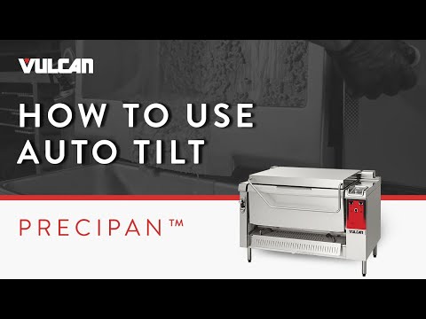 How to Control Tilt of the Vulcan PreciPan™