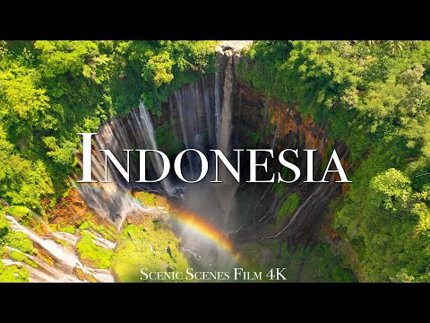 Indonesia In 4K - Amazing Tropical Place Of Asia | Scenic Relaxation Film