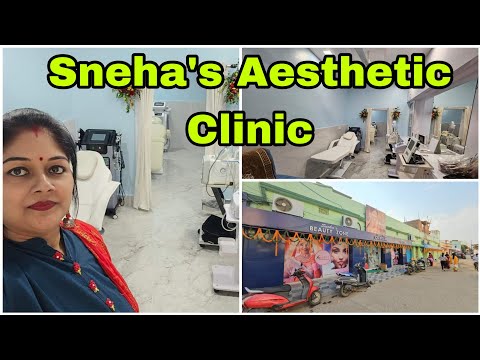 Vlog964👉Newly Open Sneha's Aesthetic Clinic SNG👉Different Types of treatments 👉 Must Go and Visit💃💃💃