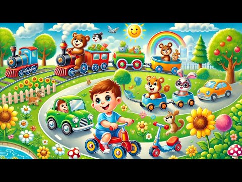 "Wheels in Motion: A Colorful Adventure"@littlekidstv-nurseryrhymes469