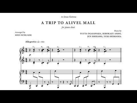 "A Trip to Alivel Mall" in the style of Kapustin's Sinfonietta