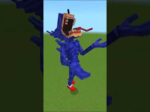 Shin Sonic Final Form addon in Minecraft Bedrock