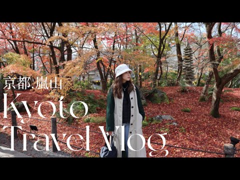 日本京阪神自助 Travel Vlog (上) 🍁 #京都 #嵐山 日本入境流程 渡月橋 天龍寺 永觀堂 南禪寺 八坂 庚申堂 法觀寺 錦市場