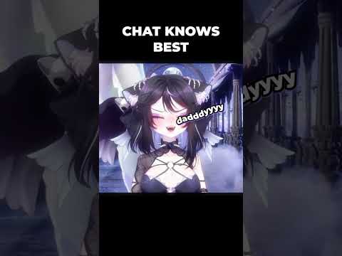 Chat knows best...  #vtuber #anime