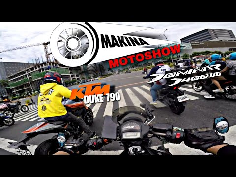 2023 Makina Motoshow at SMX Convention Center ( Tour Vlog ) - Riding with my TRUEPA in DOMINAR 400