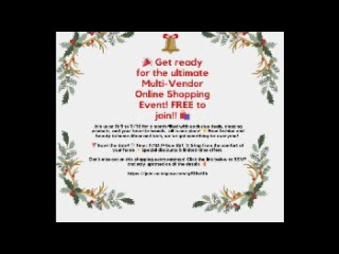 Winter  Vendor Event on Social Glow Event runs from Nov 4 to Nov 30.