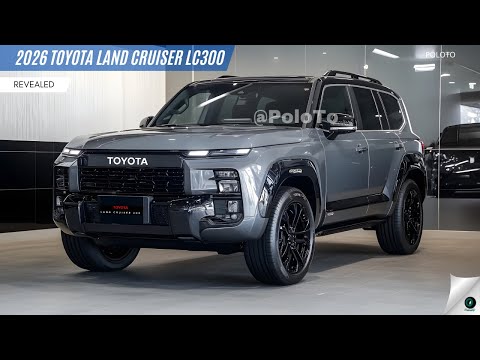 2026 Toyota Land Cruiser LC300 Revealed - The newest version of the most popular SUV!