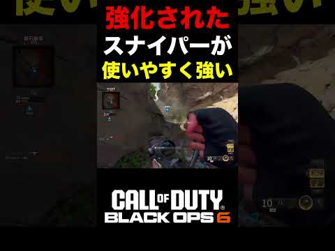 【COD:BO6】強化され使いやすくなったスナイパーが強かったww【カスタム紹介】