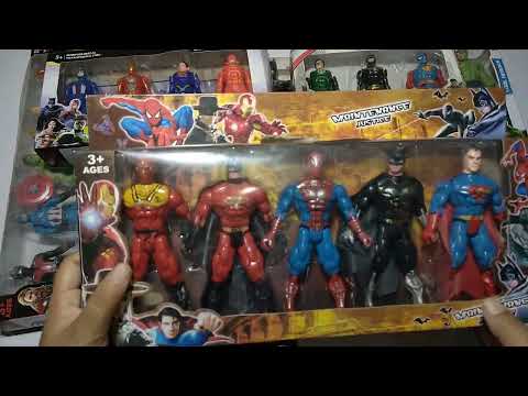 Avengers Superhero Story Spiderman, Ironman, Hulk, Batman, Captain America | Avengers End Game