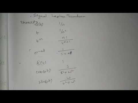 Laplace formula